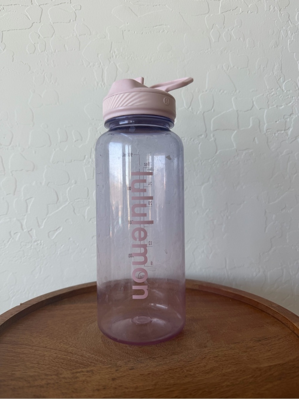 lululemon athletica Pink and Light Purple Water Bottle